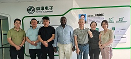尼日尔万达集团公司高层来访森维电子