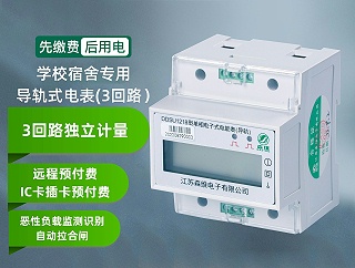 一进三出校园电表：智慧校园用电管理的革新方案